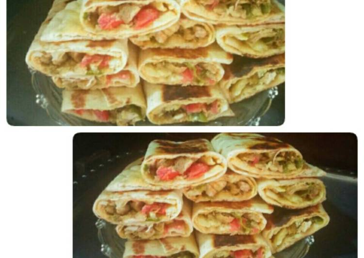 شاورما الدجاج 💋