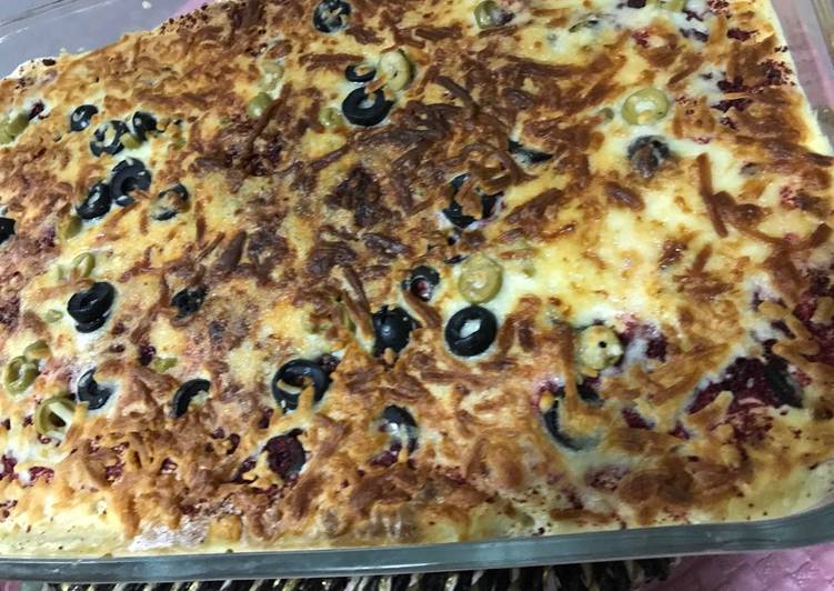 صينيه توست بالدجاج (غيرصحيه)