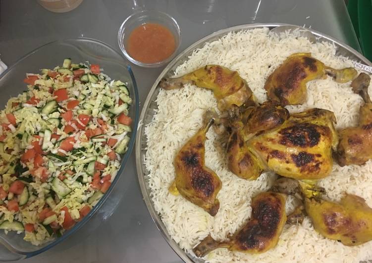 مندي بالدجاج