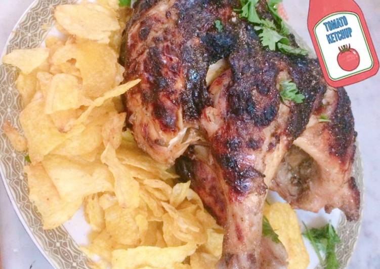 دجاج مشوي😍