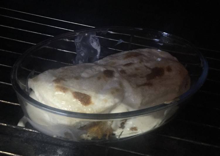 توست بالدجاج في الفرن