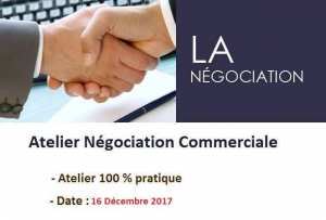 Atelier Négociation Commerciale