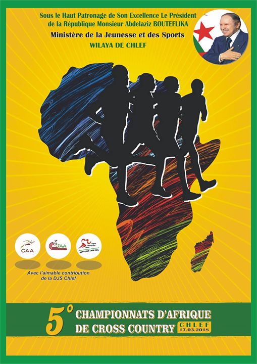 5es Championnats d’Afrique de cross-country Chlef (Algeria) 2018