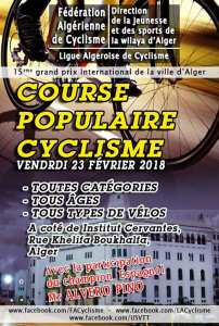 Course Populaire Cyclisme a Alger