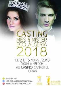 Casting miss&mister eco algeria
