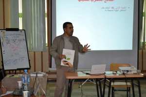 حلقة إدارة المشروع - النادي الأخضر المدرسي أنموذجا