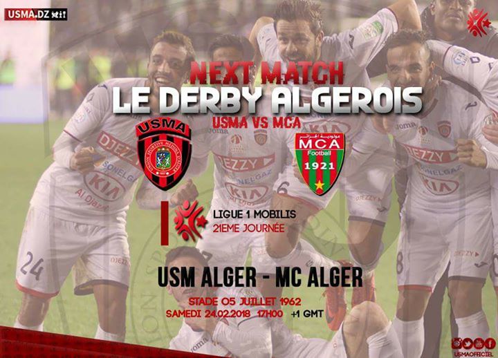 LE DERBY ALGEROIS : USMA VS MCA