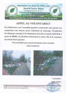 Volontariat De Nettoyage Et Reboisement