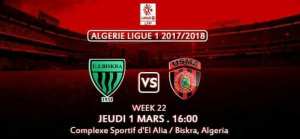 اتحاد بسكرة - اتحاد العاصمة