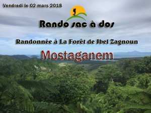 Randonnée à La Forêt de Jbel Zagnoun Mostaganem