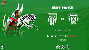 MC Alger vs MO Bejaia
Coupe D'Algérie - Quart De Final