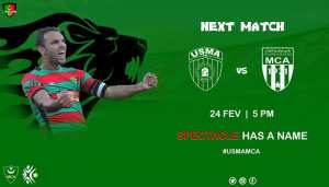 USM Alger - MC Alger
Algérie Ligue 1 - Journée 21