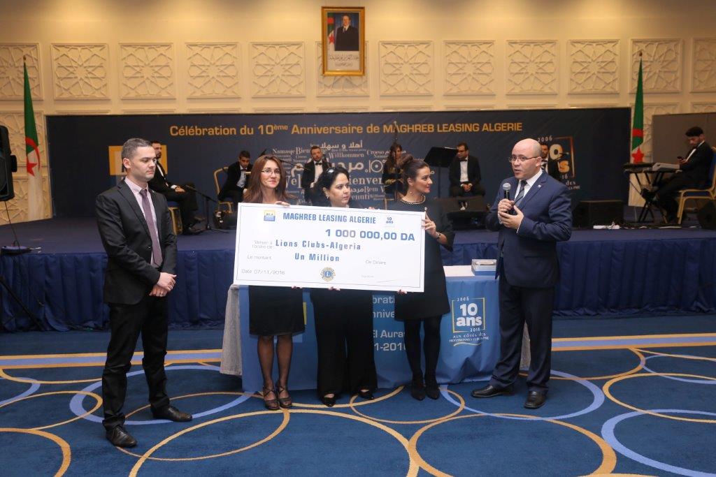 Dons de mécènes en Algérie