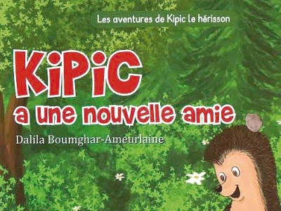LIVRES DE JEUNESSE ''LES AVENTURES DE KIPIC ET FLOCON'' DE DALILA BOUMGHAR-AMEURLAINE Au bonheur des enfants !