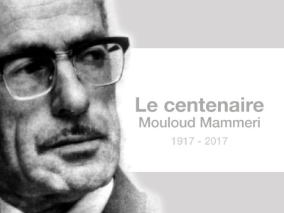 Colloque international à Tizi Ouzou CENTENAIRE DE MOULOUD MAMMERI