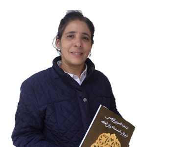 Adela Hallaoua, chef du service conservation et reliure à la BN d'Algérie