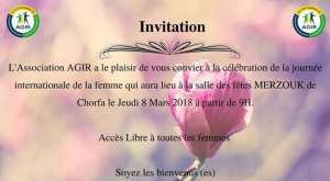 AGIR Célébre de la journée internationale de la femme