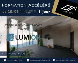 Formation Lumion accéléré