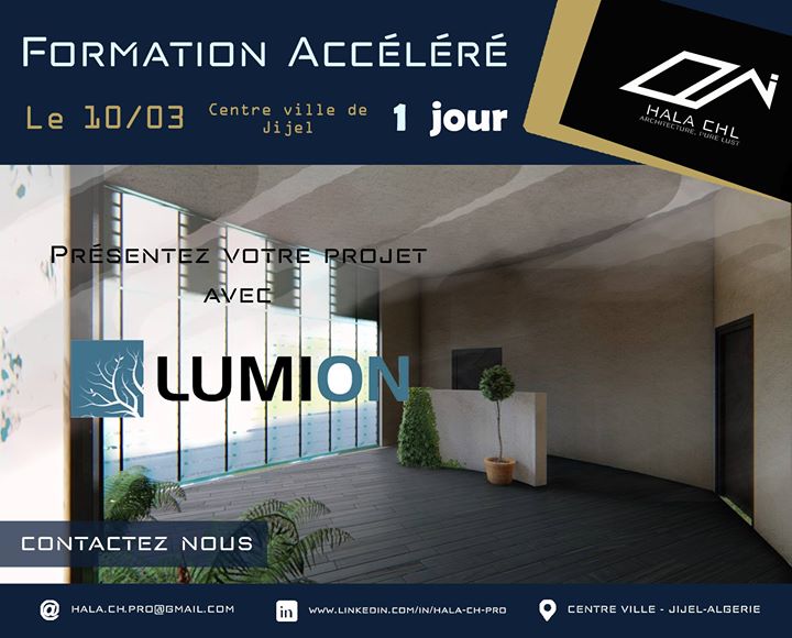 Formation Lumion accéléré