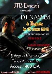 Dj Nassim À Bejaia L15 Mars