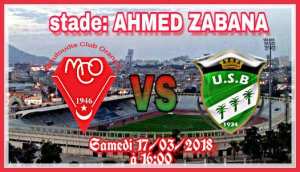 المباراة القادمة من الجولة 23من البطولة بين مولودية وهران و إتحاد بسكرة