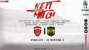 ️ USM Alger AS Maniema Union