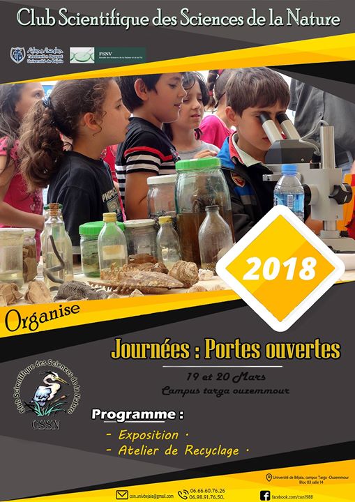 Portes ouvertes 2018