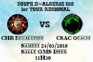 Coupe d'Algérie 1er Tour Régional