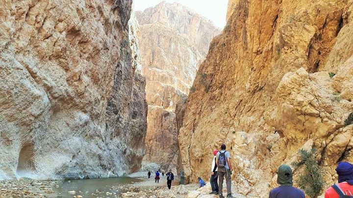 Hiking In M'Chounech Canyon