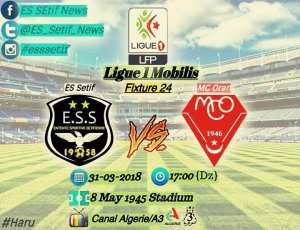 ES Sétif Vs MC Oran
