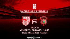 CRBelouizdad - USMAlger