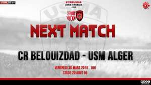 CR Belouizdad - USM Alger