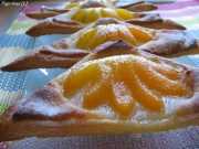 Triangles feuilletés amandes-abricots