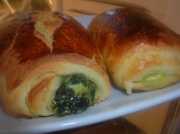 Petits pains fromage-épinards