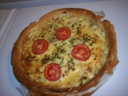 Tarte aux poireaux-thon