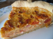 Tarte tomates et oignons