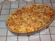 Gratin de courgette aux aubergines