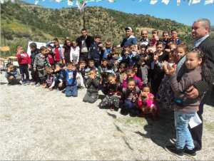 Ecole de Bouzelatène le 16 avril 2018, Célébration de la journée du savoir