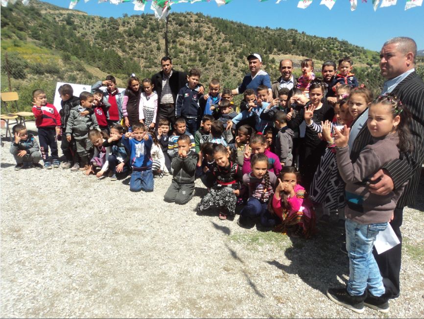 Ecole de Bouzelatène le 16 avril 2018, Célébration de la journée du savoir