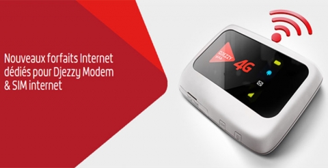 Promotion : Djezzy offre 2 fois plus d’internet sur ses modems et SIM Data