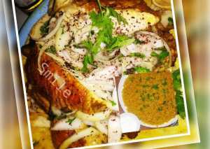 دجاج مشوي مع الأرز المبهر #اكلات_للعروس