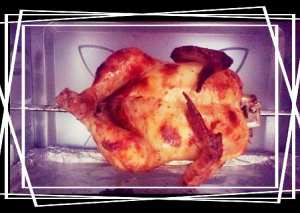 فراخ مشويه بالفرن