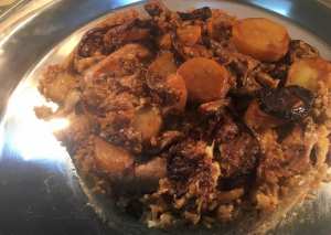 طريقة عمل المقلوبة الفلسطينية بالباذنجان و البطاطس و الطماطم والدجاج سهلة ولذيذة