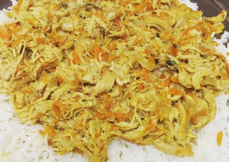 رز بالدجاج والكريمة