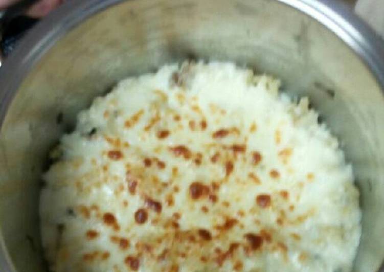 مكرونة بالفراخ والوايت صوص فى انية amc فى 20 ثانية