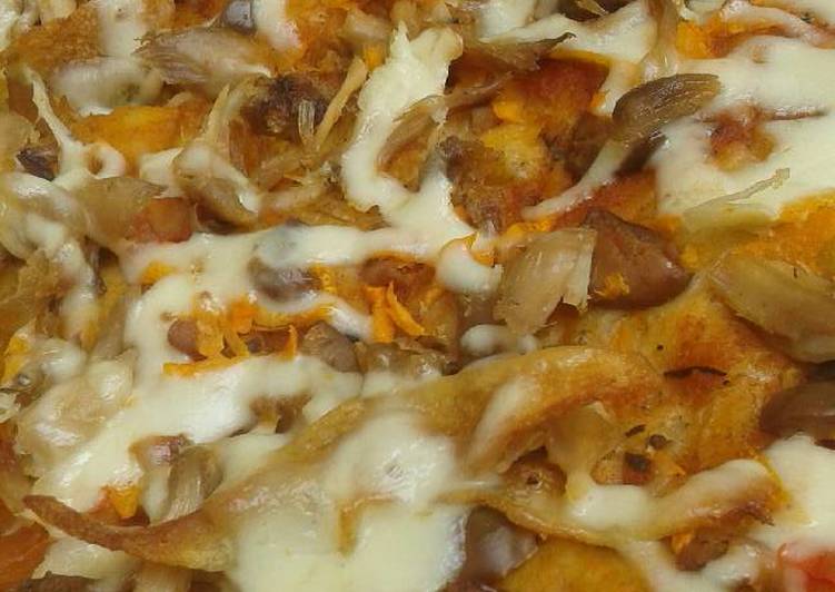 بيتزا 🍕 الدجاج المشوي