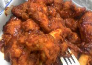 صدور الدجاج بالصويا والكاتشب