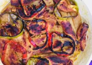 تبسي بطاطا بشرحات الدجاج