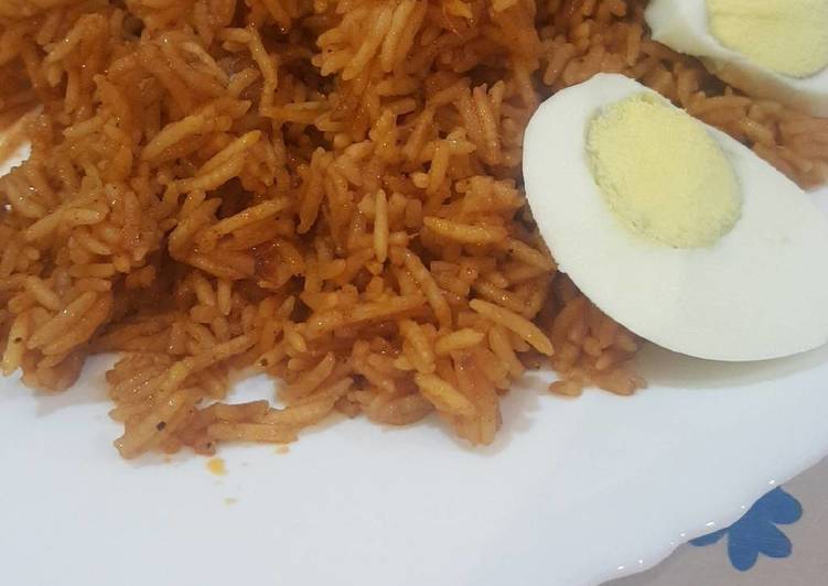 كبسة الرز البني بالدجاج