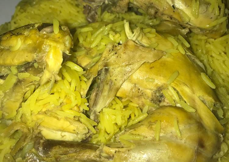 رز اصفر بالدجاج